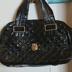 Marc Jacobs quilted patent leather bag purse